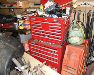 Sears Craftsman tool chest and tools