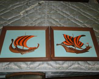 Viking Boat art