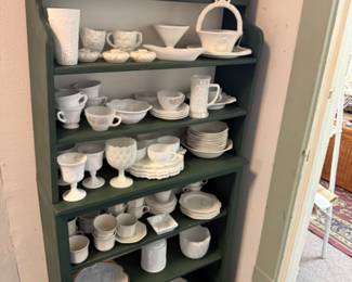 Milk glass collection to add to yours