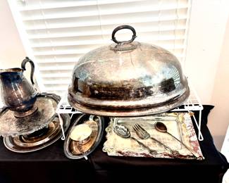 Silver plate pieces