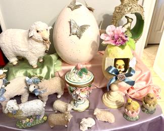 Whimsical Easter decor