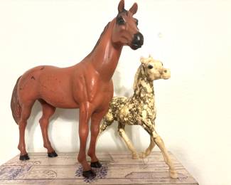 Collection of Breyer horses