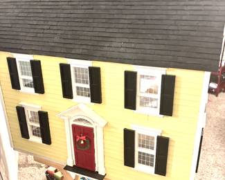 Large hand crafted doll house
