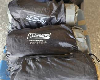 5 Coleman air mattresses