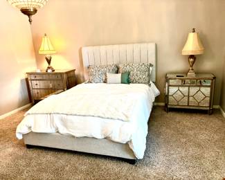 Glam master bedroom