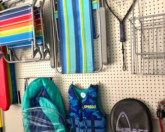 Assorted garage items