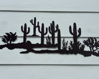 Cactus wall hanging