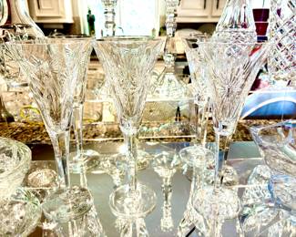 Spectacular Waterford Millennium flutes