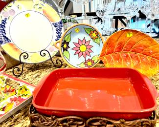Platters and bowls