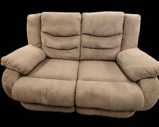 Small Brown Reclining Couch