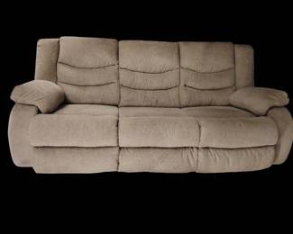 Big Brown Reclining Couch