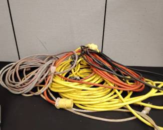 Assorted Lot of Heavy Duty Extensions Cords