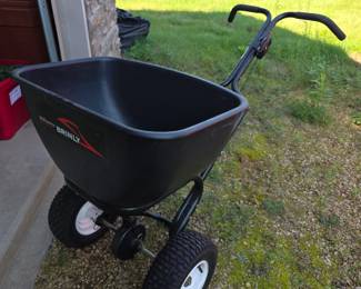 Brinly yard seeder