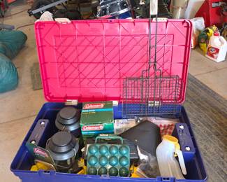 Camping supplies coleman