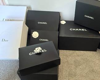 EMPTY Chanel & Dior Boxes