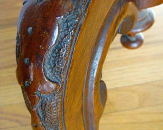 Stunning Burr Walnut Victorian Sewing or Work Box Great as Side Lamp End Table