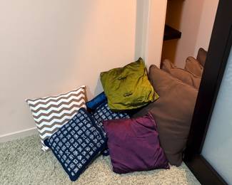 Throw pillows