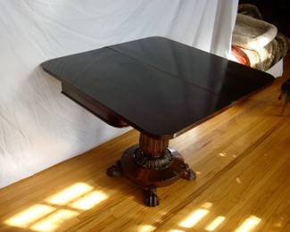 Antique William IV Rosewood Card Table, 1830s