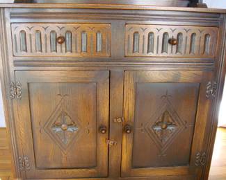 Welsh Dresser Cupboard by Guildoak
