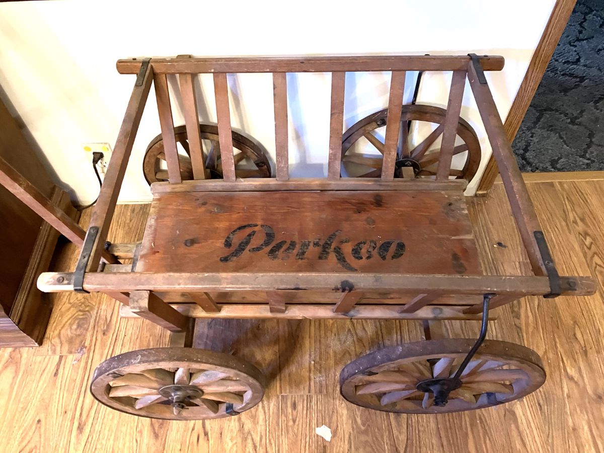 Vintage Pumpkin Wagon
