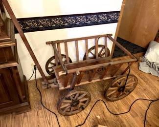 Vintage Pumpkin Wagon