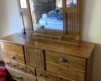 Dresser with Mirror Matches King Size Bed