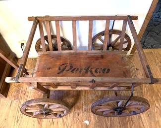Vintage Pumpkin Wagon