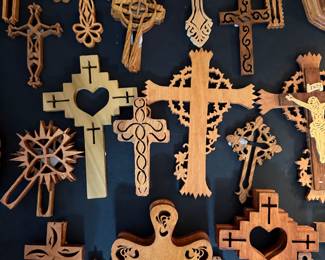 HAND MADE WOOD CROSSES