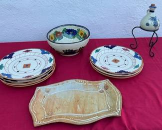 Southwest Ceramic Dish Set Accessories