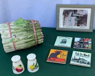 Whimsical kitchen and NOLA decor bundle