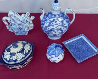 Beautiful Blue White