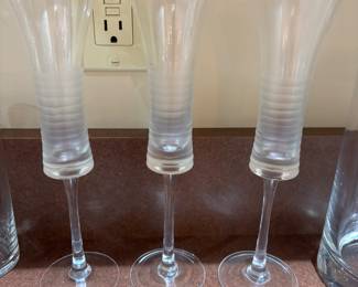 FLUTES - GLASSWARE