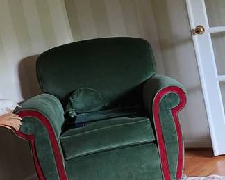 Pair of these swivel/rocking chairs by Henredon