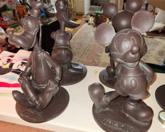 metal Disney statues, NEW-IN-BOX