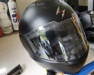 Harley Davidson & Scorpion EXO motorcycle helmets