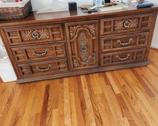 Mid century modern bedroom set (purchased on wedding day 54 years ago)