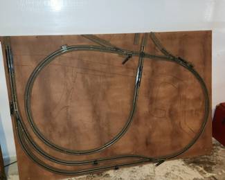 train platforms with tracks