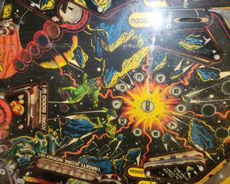 vintage Blackout pinball machine by Williams