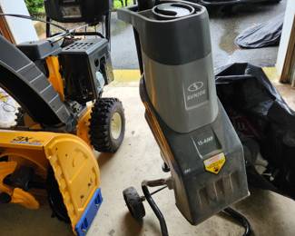 SunJoe electric stick chipper