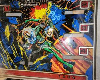 vintage Blackout pinball machine by Williams
