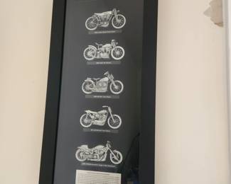 2009 Harley Davidson motorcycle display