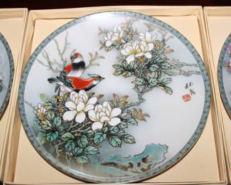 Chinese porcelain plates