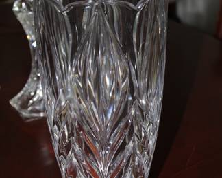 Lenox 14" heavy crystal vase