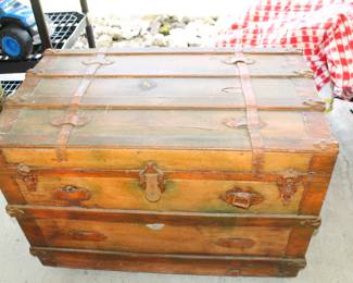antique trunk