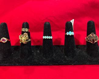gold rings