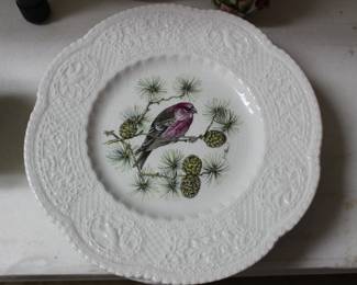 English bird plates