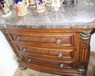 three-drawer nightstand