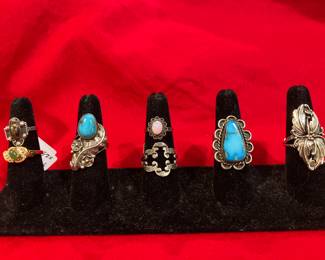 sterling silver rings