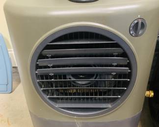 Hessaire brand outdoor cooling system