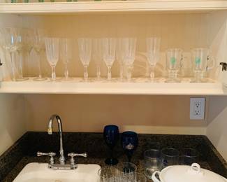 crystal stemware